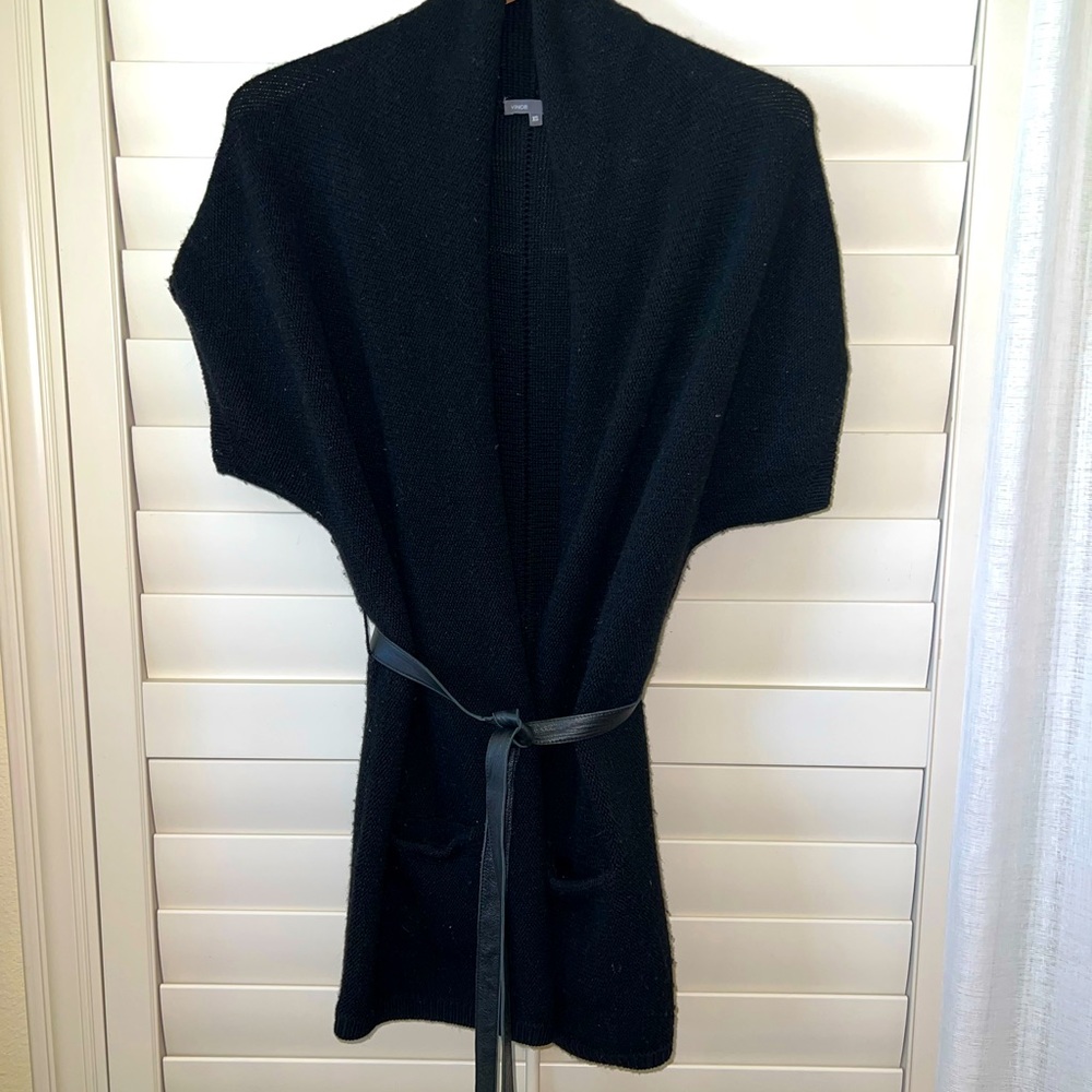 Vince belted cardigan